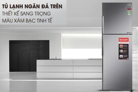 Tủ lạnh Sharp Inverter 314 lít SJ-X316E mẫu cũ nhưng vẫn được nhiều người lựa chọn