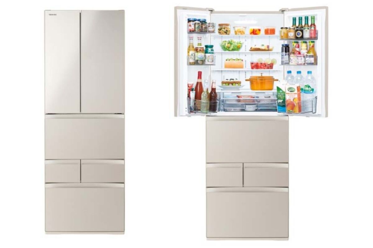 Tủ lạnh Toshiba 551 lít GR-V550FH hiện đại, sang trọng, tiết kiệm điện