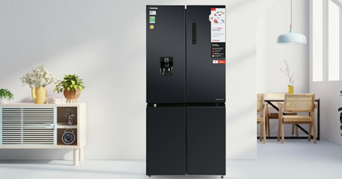 Tủ lạnh Toshiba RF605WI "đáng đồng tiền bát gạo" với 4 điểm cộng sau