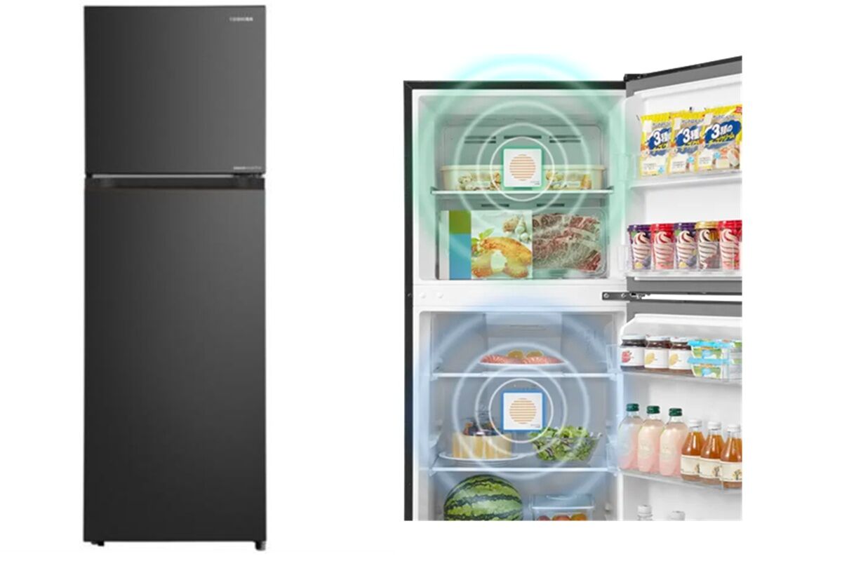 Tủ lạnh Toshiba GR-RT349WE-PMV(68) chỉ 6 triệu đồng, tích hợp ngăn cấp đông mềm cao cấp