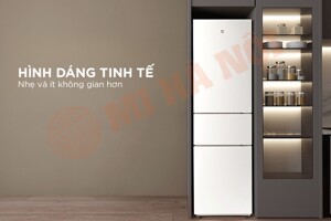 Tủ lạnh Xiaomi Mijia 205L thiết kế 3 ngăn chứa độc lập, phù hợp với nhu cầu sử dụng