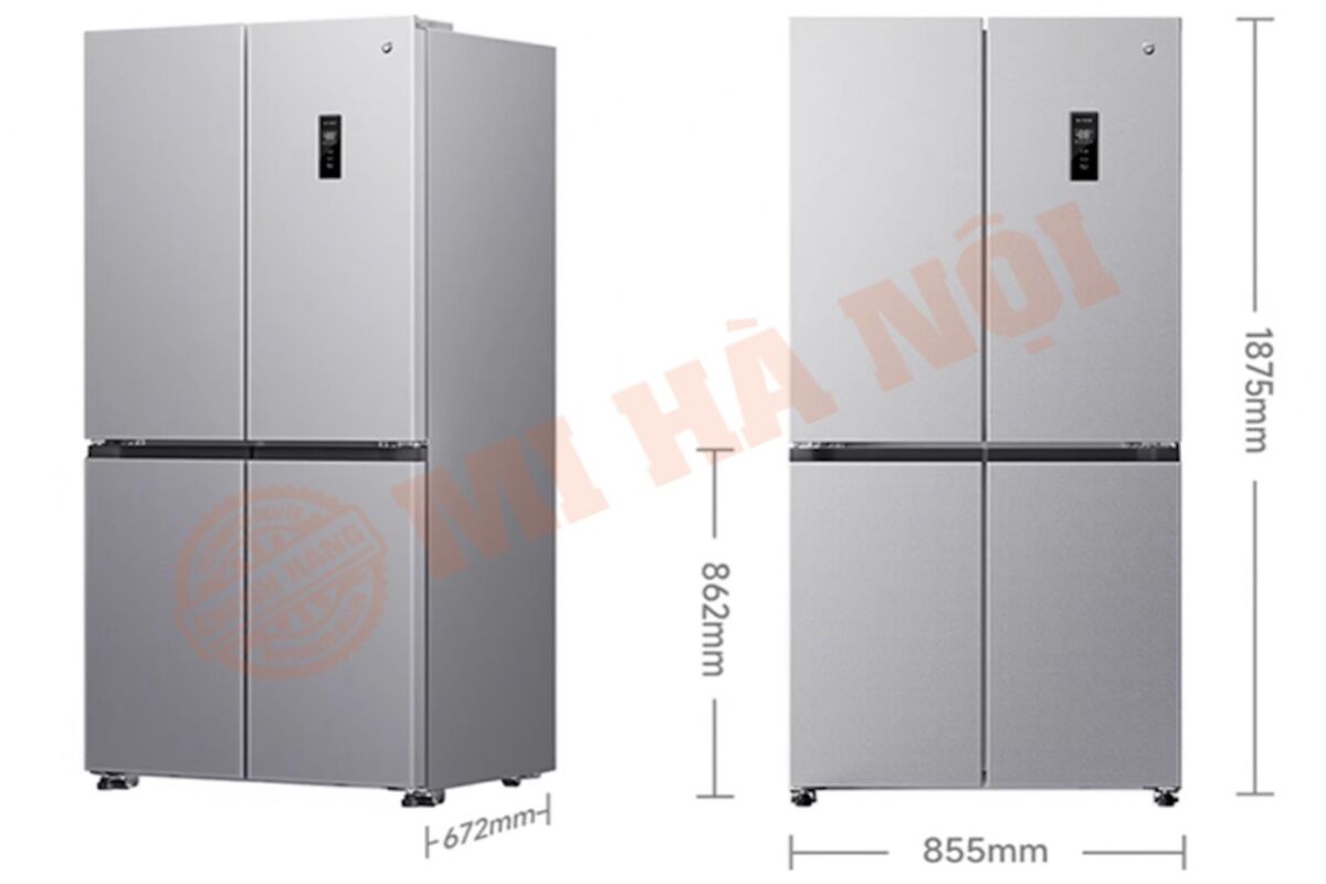 Tủ lạnh Xiaomi Mijia 501 lít 4 cánh sang trọng, độc đáo, công nghệ tiên tiến