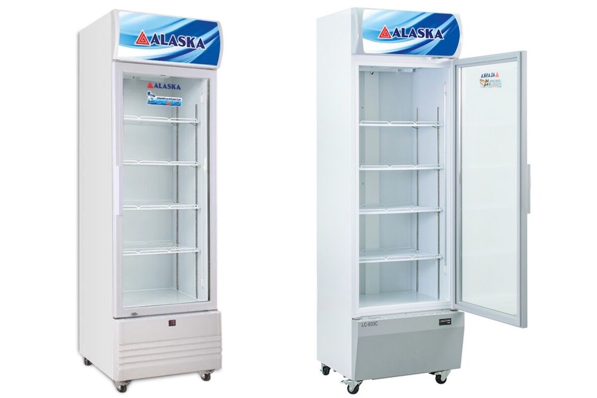 Tủ mát Alaska 1 cánh 500 lít LC-833C giúp bảo quản đồ thực phẩm luôn tươi mới