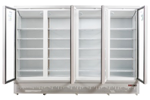 Tủ mát Alaska 4 cánh 2400 lít SL-24C4 phù hợp với các siêu thị, cửa hàng bách hóa