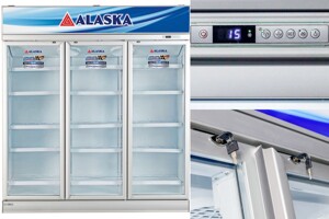 Tủ mát Alaska LC-1500C3 bảo quản thực phẩm tươi ngon, an toàn cho sức khỏe