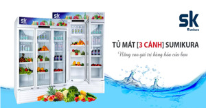 Tủ mát Sumikura 3 cánh 1600 lít SKSC-1600BHW chạy không ngừng – Nguyên nhân vì sao?