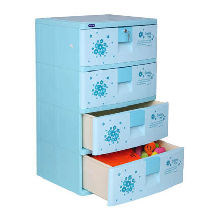 Tủ nhựa Sumi Duy Tân 4 tầng 4 ngăn - Nhỏ gọn, Tiện dụng