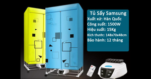 Tủ sấy quần áo Samsung tốt không ? Có mấy loại ? Giá bao nhiêu ?