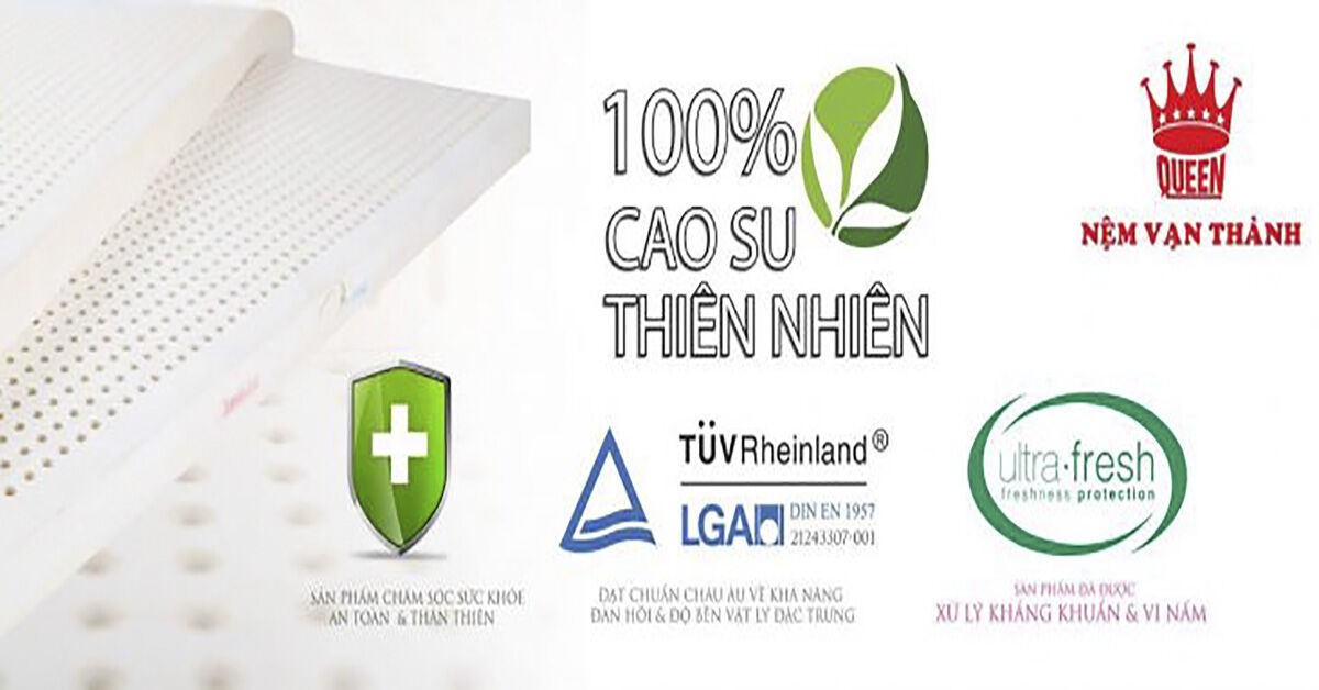 [Tư vấn] Chọn mua một số loại nệm cao su vạn thành chất lượng nhất trên thị trường hiện nay