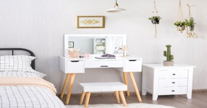 Tư vấn lựa chọn bàn trang điểm cho mọi cô gái