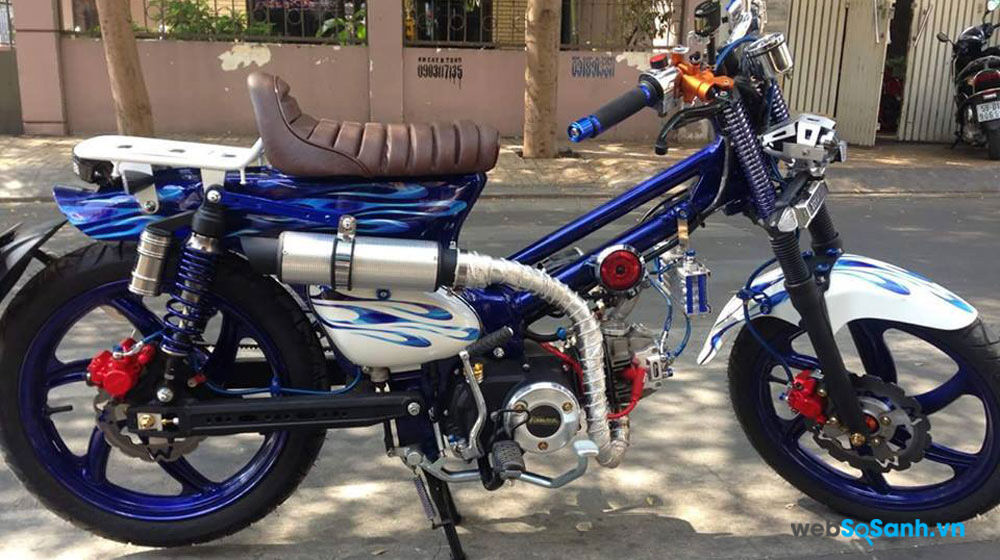 Tự ý thay pô xe máy có thể bị phạt tới 1,2 triệu đồng