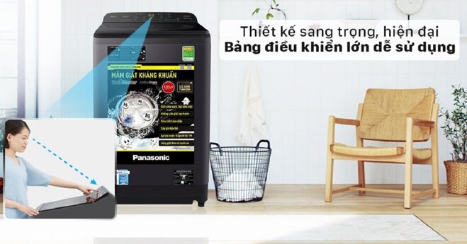 Máy giặt cửa trên Panasonic NA-F85A9BRV