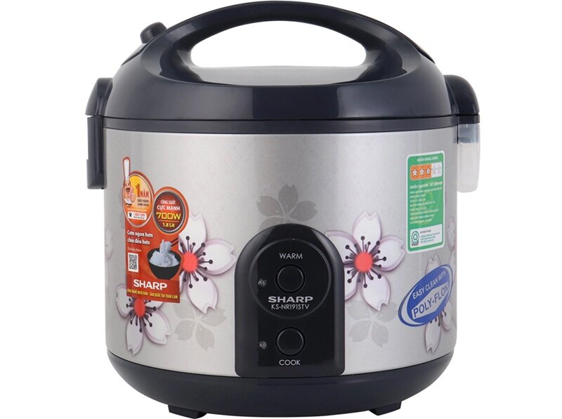 TOP nồi cơm điện Sharp 1.8L nhập khẩu Thái Lan giá chỉ dưới 1 triệu đồng, lại rất bền bỉ