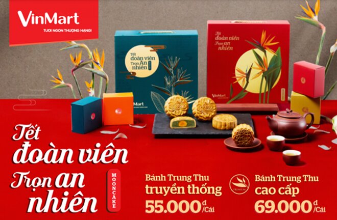 Bánh Trung Thu Vinmart 2021 - 