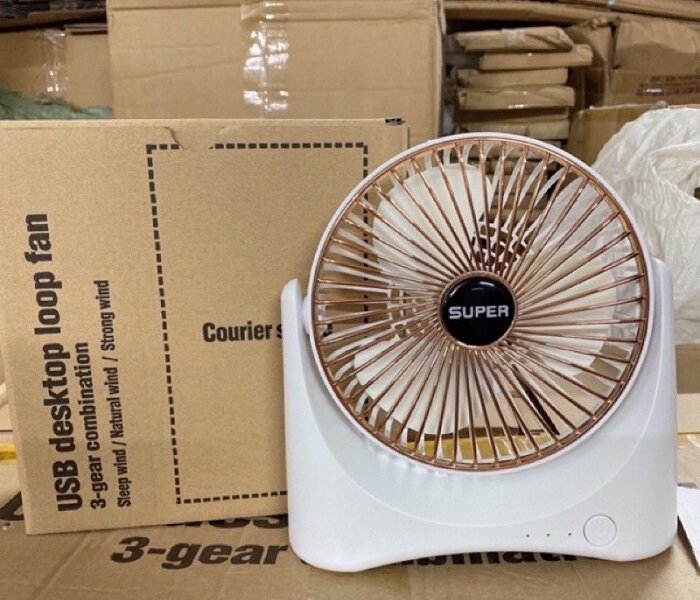 Quạt tích điện để bàn SuperFan có chất lượng vượt trội