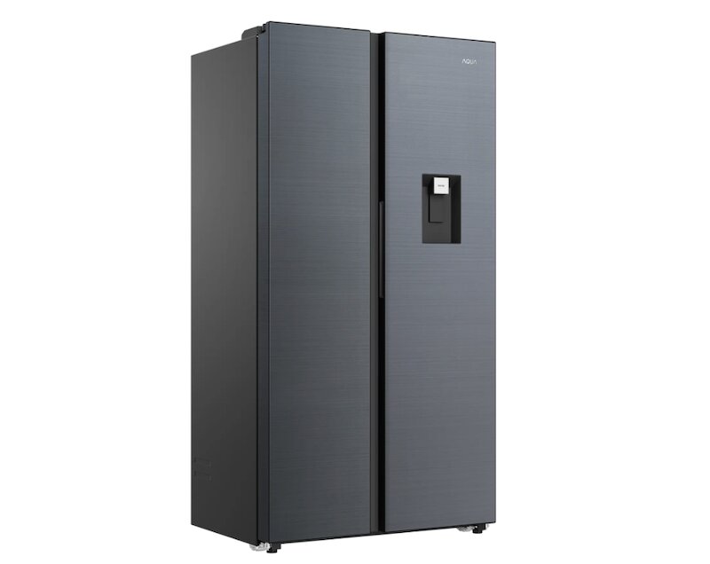 Tủ lạnh Aqua Inverter 569 lít Side By Side AQR-S633XA(WSL) kiểu dáng sang trọng, thời thượng