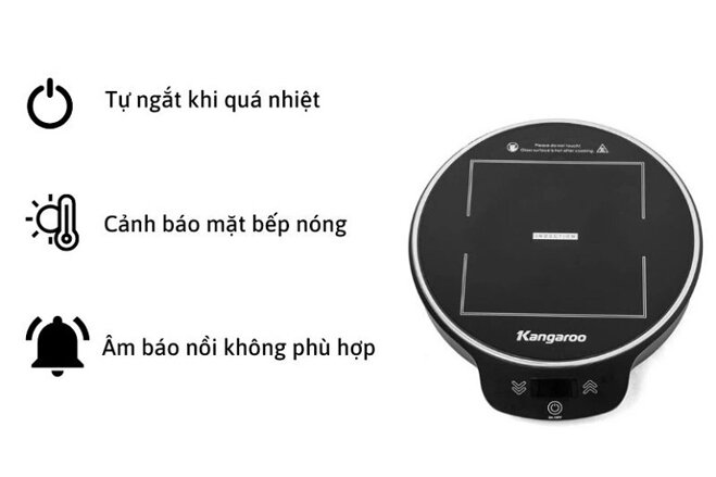 Bếp điện từ đơn Kangaroo KG20IH8