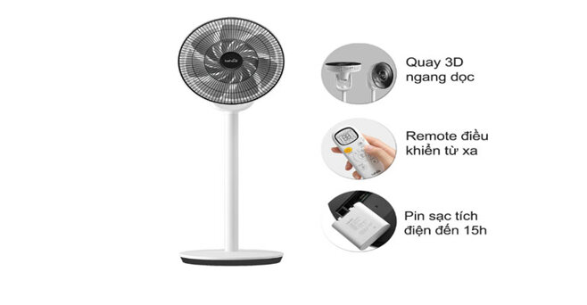 quạt tích điện Xiaomi Keheal F4