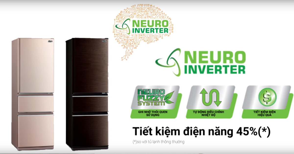 Tủ lạnh Mitsubishi Inverter