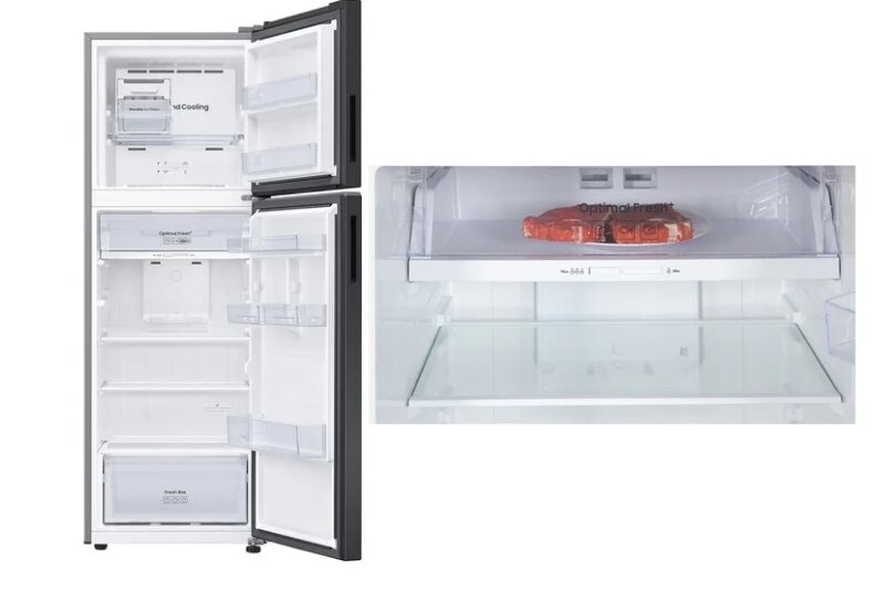 Samsung RT31CG5424B1SV giá còn 5 triệu, tủ lạnh 305 lít có ngăn đông mềm hiện đại