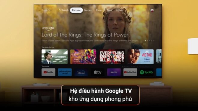 Đánh giá Google tivi 4K Sony 65 inch XR-65X95L