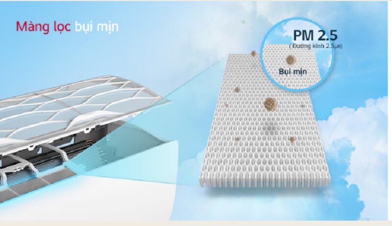 Điều hòa LG IEC18G1 đời mới 2025 rất tiết kiệm điện, lọc bụi mịn tốt, giá rẻ