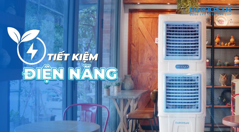 Quạt điều hòa Daikiosan DM206: Thiết kế 2 tầng công suất mạnh, giải nhiệt hiệu quả cho không gian lớn