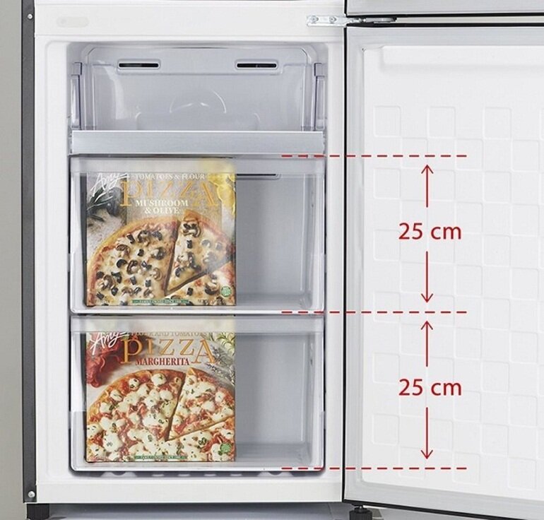 tủ lạnh Hitachi có ngăn đá trên mở