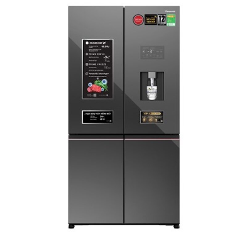 Tủ lạnh Panasonic Inverter 621 lít PRIME+ Edition Multi Door NR-XY680YMMV