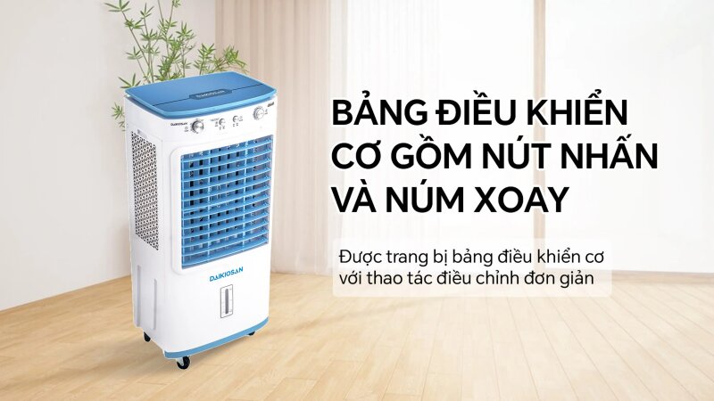 7 đặc điểm nổi bật thu hút người dùng của quạt điều hòa Daikiosan DM112
