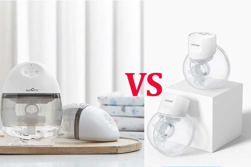 Giải đáp: Nên chọn mua máy hút sữa Spectra Wearable hay Momcozy S12 Pro thì tốt hơn