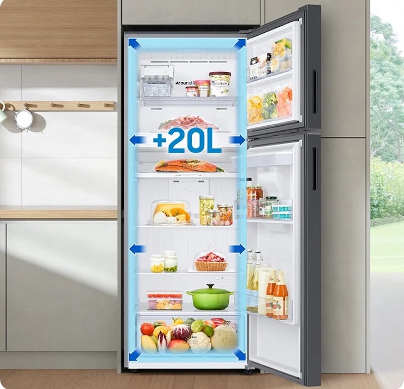 Khám phá tủ lạnh Samsung Inverter 385 lít Bespoke RT38CB668422SV với loạt tính năng nổi bật
