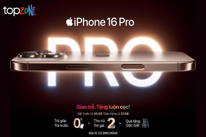 iPhone 16 series đã có mặt - Đặt trước ngay hôm nay cùng TopZone