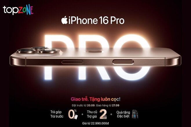 iPhone 16 series đã có mặt - Đặt trước ngay hôm nay cùng TopZone