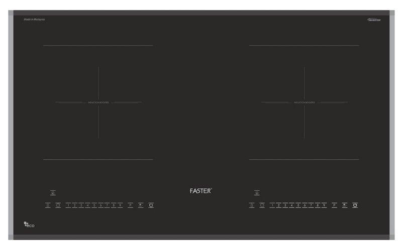 Bếp từ Faster FS 99 Max thiết kế ấn tượng, chất lượng an toàn