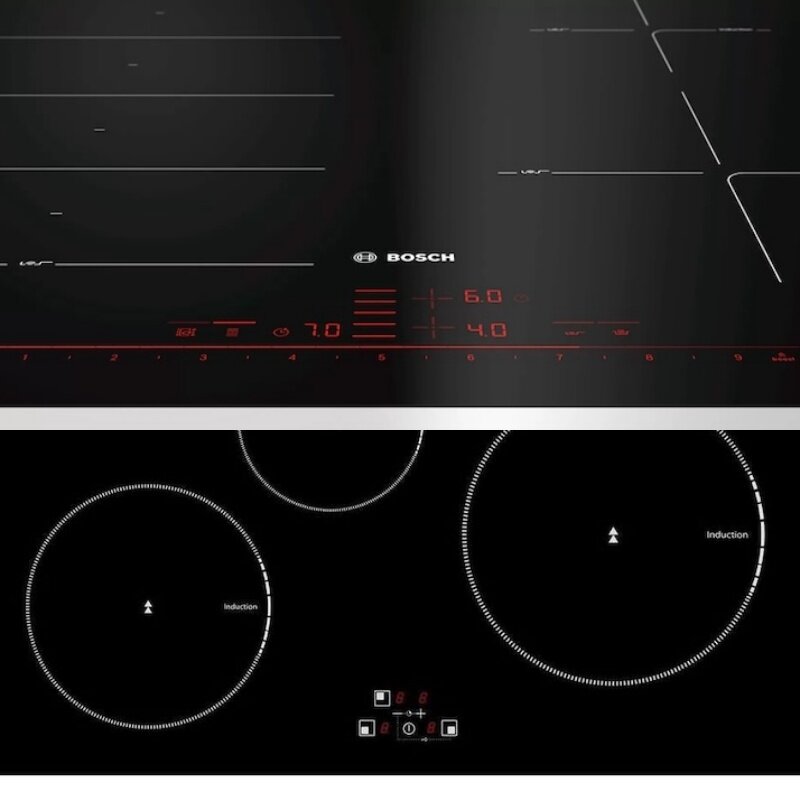 Compare Bosch PXE601DC1E induction cooker and Fagor IF-730AS: Similarities and differences