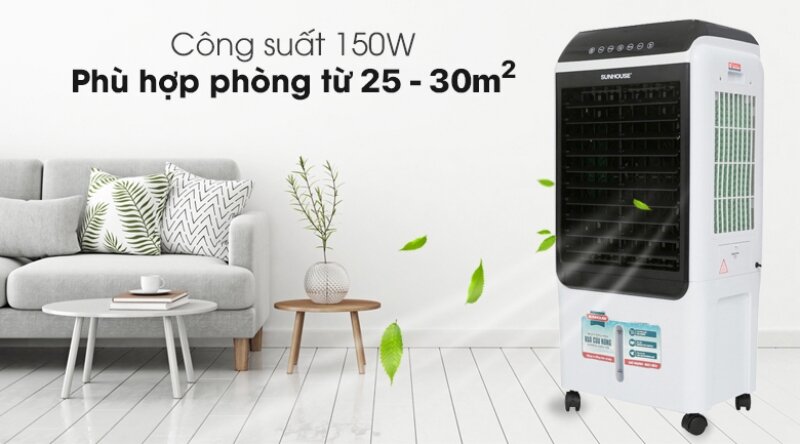 Khám phá ưu nhược điểm của quạt điều hòa Sunhouse SHD7727