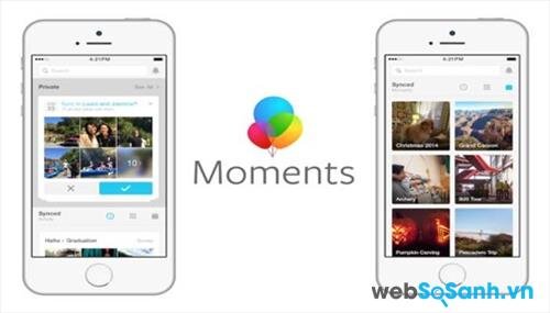 Ứng dụng chỉnh sửa ảnh Moments của Facebook: kết hợp 2 yếu tố nhỏ gọn và hữu dụng