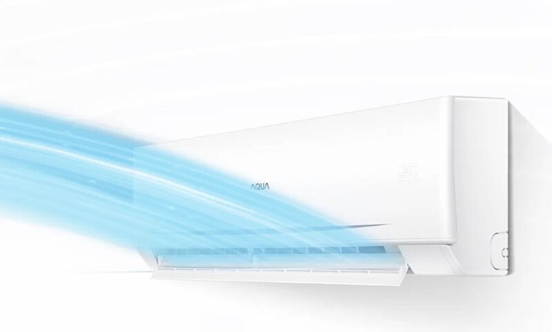 Điều hòa Aqua AQA-RV10QC2 giá chỉ hơn 5 triệu mà rất tiết kiệm điện, nhiều tính năng thông minh