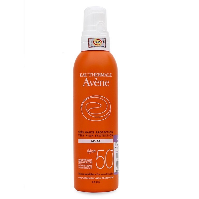 Kem chống nắng dạng xịt Avene Very High Protection Spray SPF50+ circle UVA