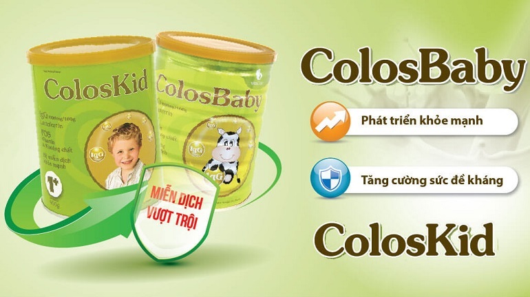 Ưu điểm của sữa Colosbaby