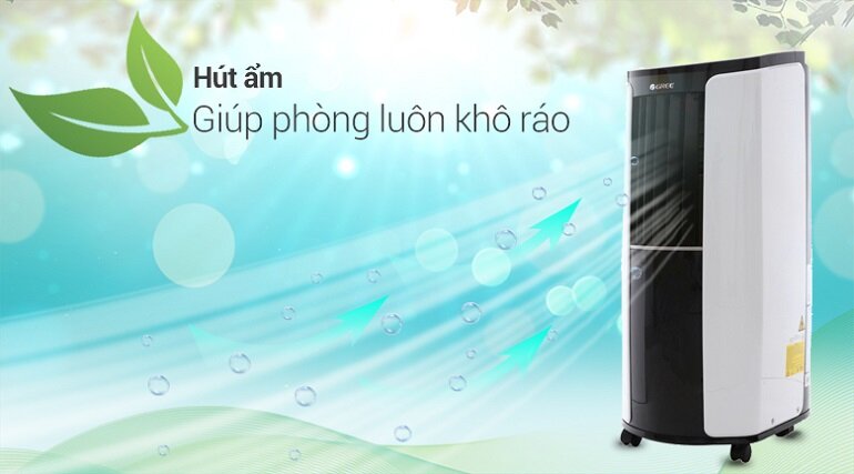 Máy lạnh di động Gree 1 HP GPC09AK-K6NNA1A