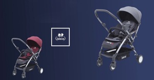 Ưu điểm có 1-0-2 của xe nôi em bé USA Zaracos Nano 2986