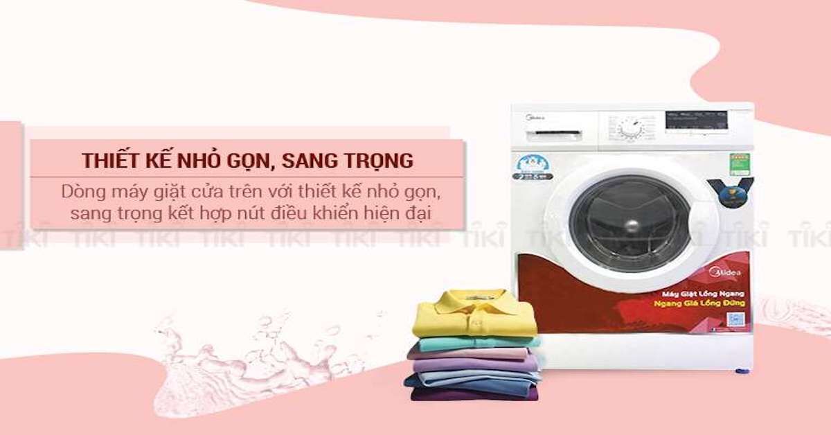 Ưu điểm đáng mua của máy giặt Midea 7kg cửa trước MFG70-1000