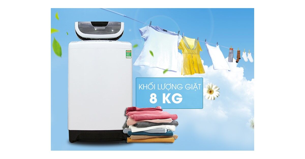 Ưu điểm nổi bật của máy giặt Sharp 8 kg ES-S800EV