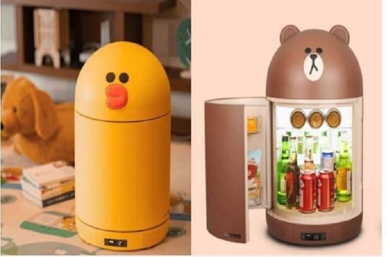 Tủ lạnh mini đựng mỹ phẩm Hàn Quốc