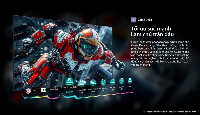 Tivi Toshiba 4K 65 inch 65C350RP hạ giá 3 triệu đồng, màn lớn sắc nét, âm thanh sống động
