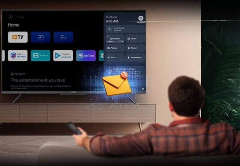 Google tivi Coocaa 4K 55 inch 55Y84 hệ điều hành