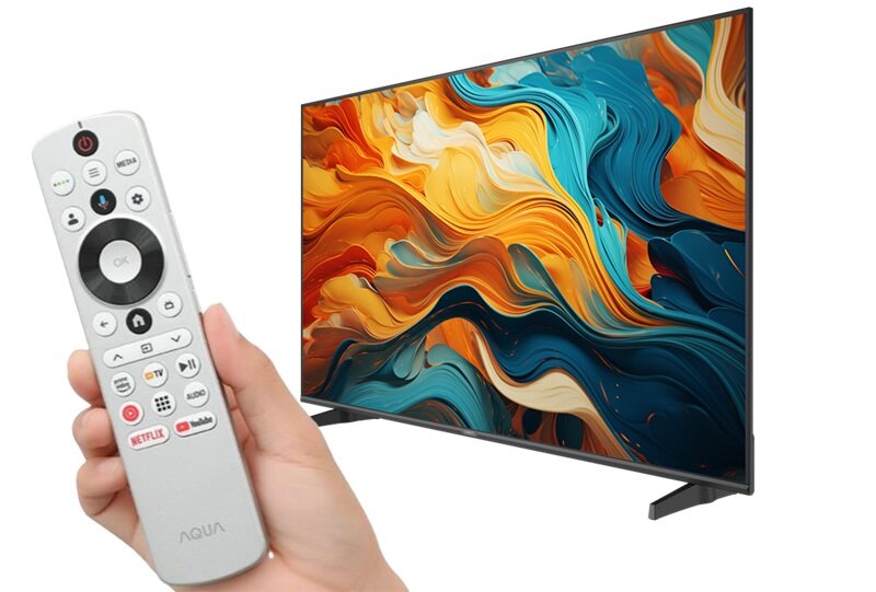 Google tivi Aqua 4K 55 inch AQT55K85FUX chất lượng quá ổn, giá rẻ bất ngờ