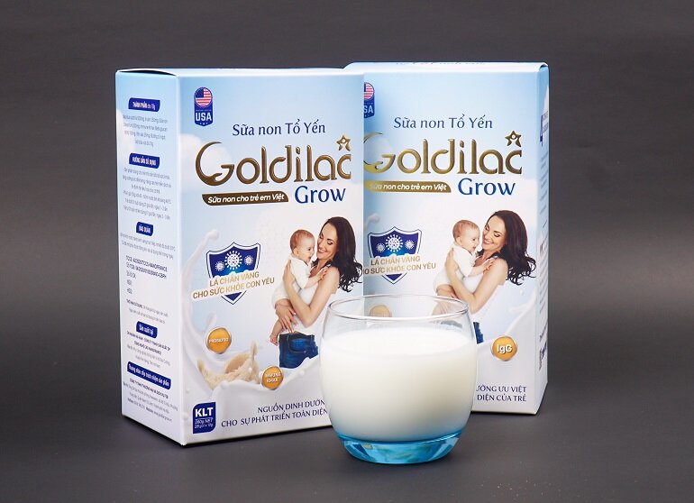 sữa non cho bé Goldilac